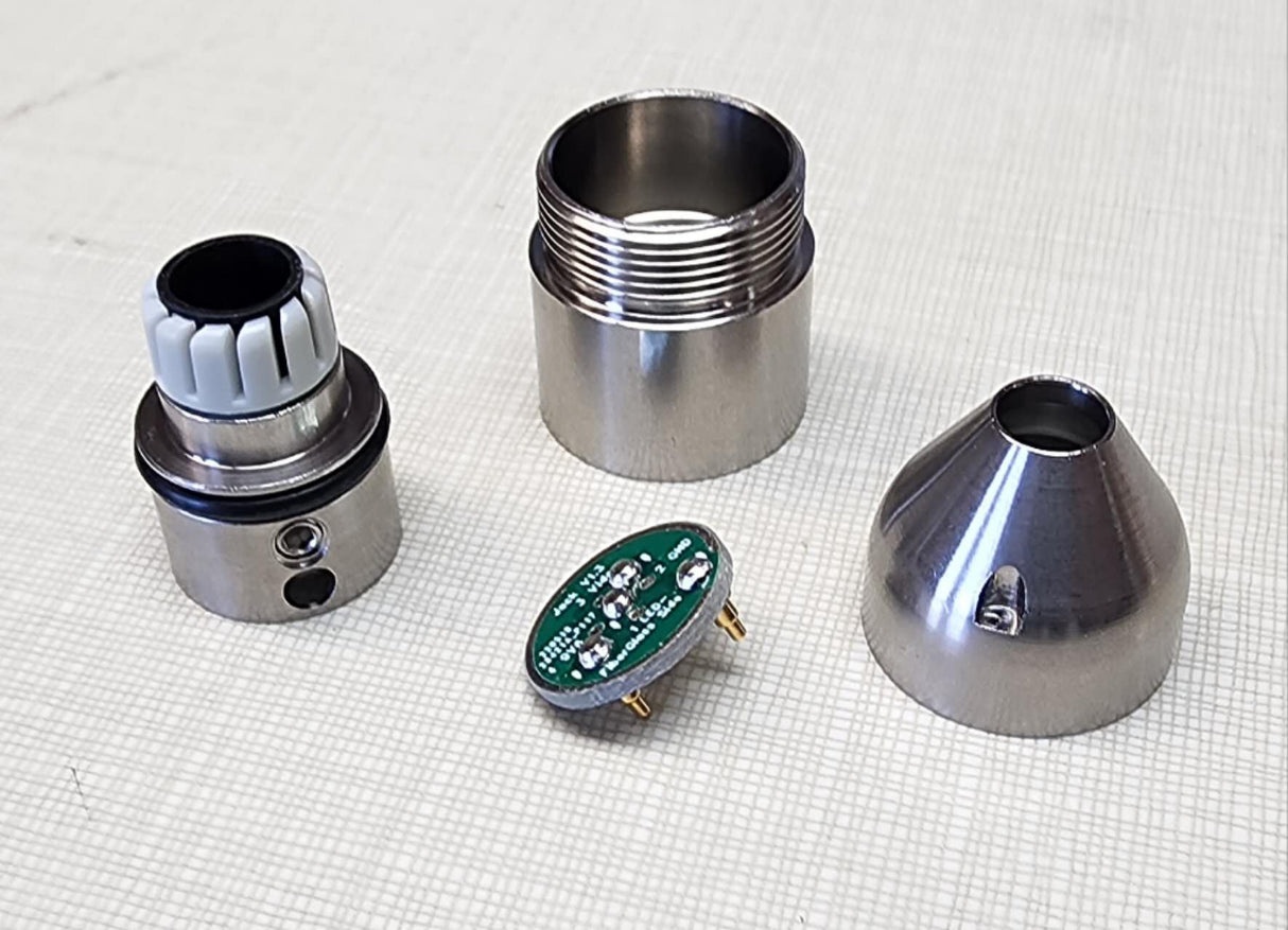 Pushrod cable to camera connector for replacement of broken cable rep