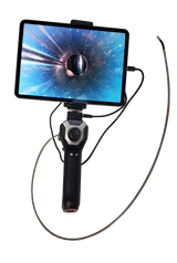 Vividia CX-4010i Flexible Joystick Articulating 1280x720 HD USB Inspection Camera Borescope Videoscope with 4mm (0.16") Diameter 1m Long for iPhone iPad and Android Devices