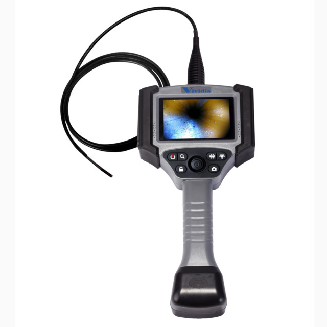 Endoscope fibroscope contrôle à distance par joystick, pour Police / Armée  industrie FCS680 videoscope